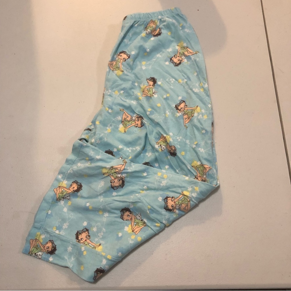 BETTY BOOP PAJAMA PANTS S